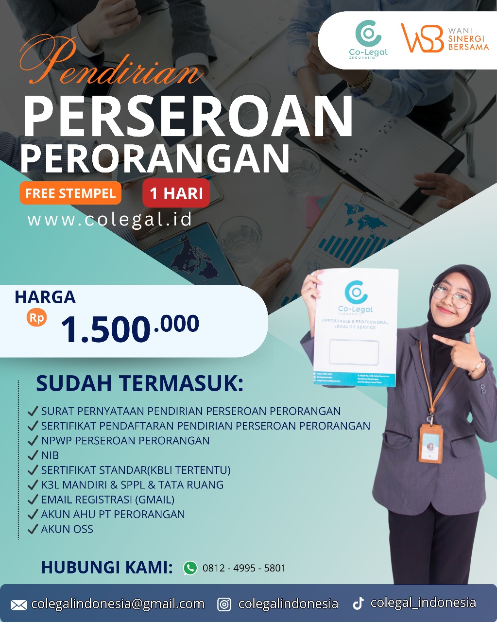 Pendirian Perseroan Perorangan