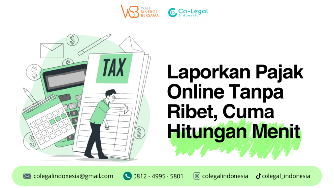 Laporkan Pajak Online Tanpa Ribet