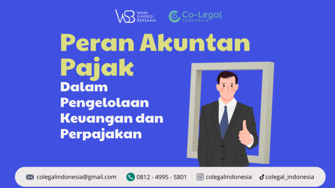 Peran akuntan pajak