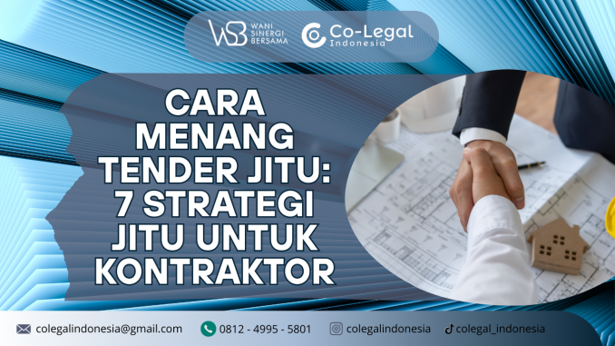 cara menang tender jitu