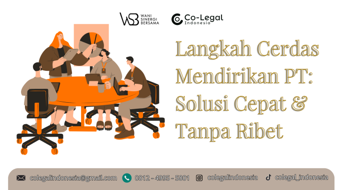 langkah cerdas mendirikan pt