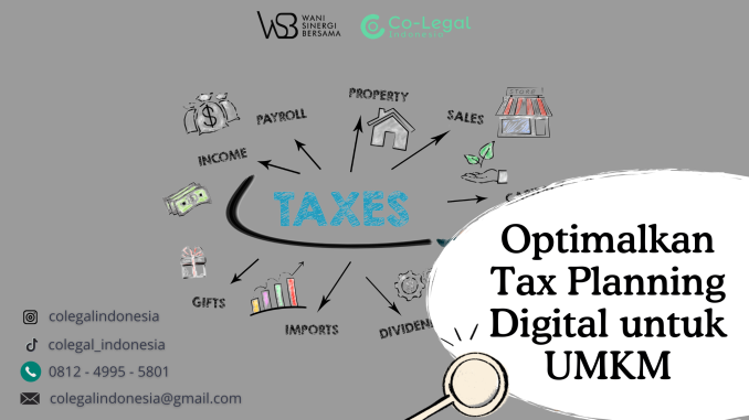 optimalkan tax planning