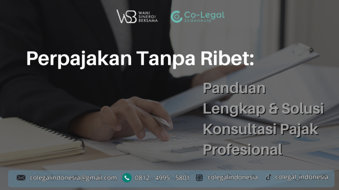 perpajakan tanpa ribet