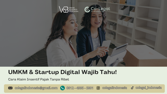 umkm & startup sigital wajib tau