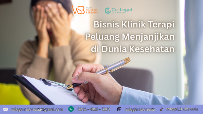 bisnis klinik terapi
