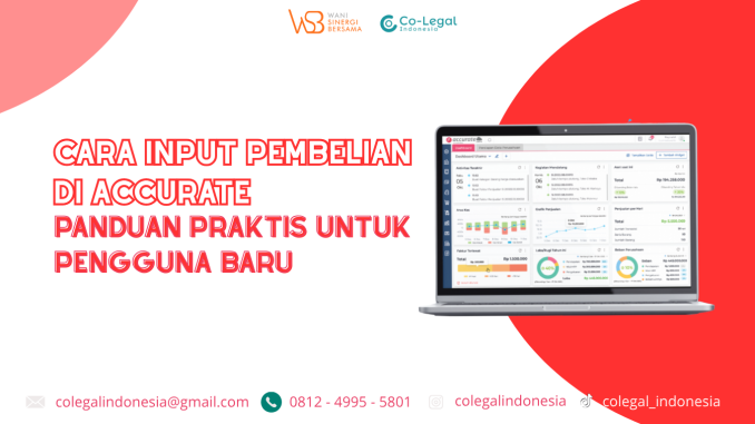 cara input pembelian