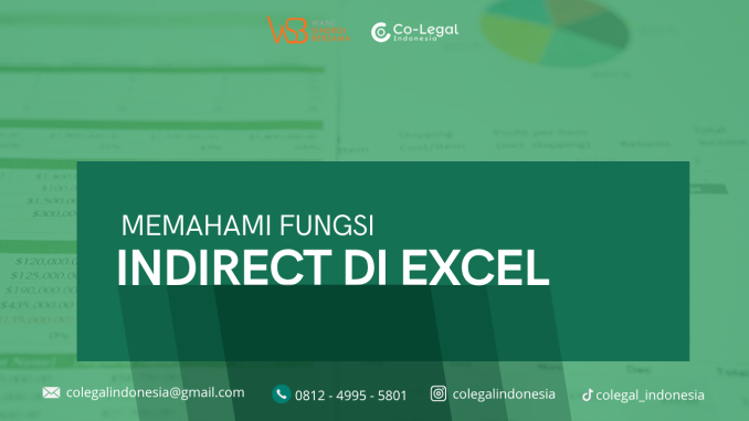 indirect di excel