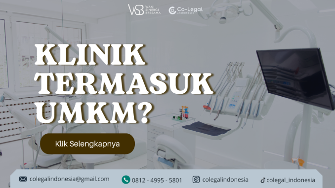 klinik termasuk umkm