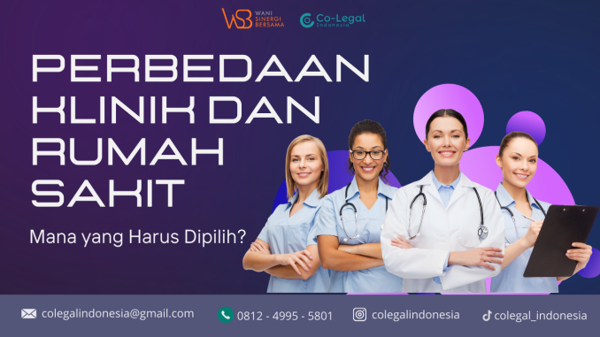 perbedaan klinik dan rumah sakit