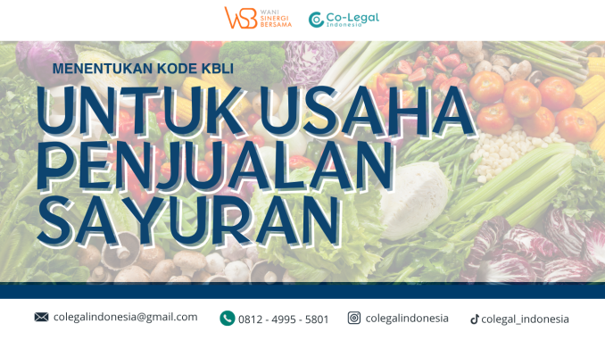 usaha penjualan sayuran