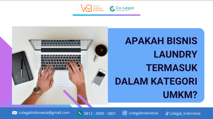 apakah bisnis laundry termasuk dalam kategori