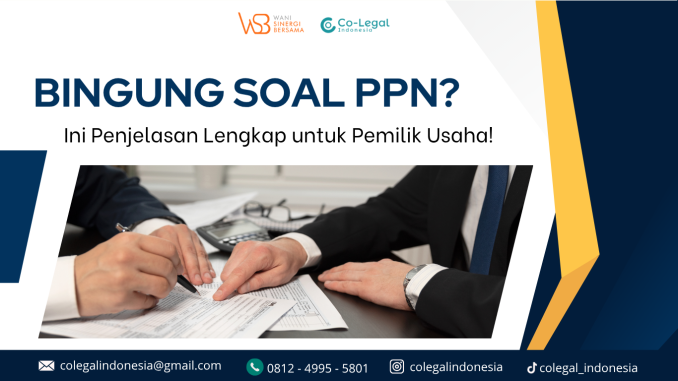 bingung soal ppn