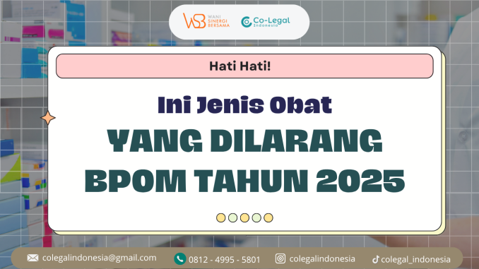 jenis obat yang dilarang