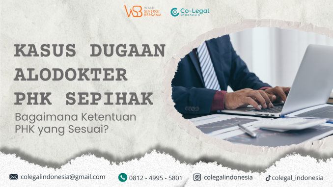 kasus dugaan alodokter