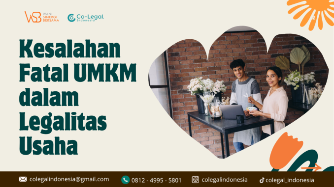 kesalahan fatal umkm