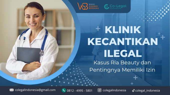 klinik kecantikan ilegal