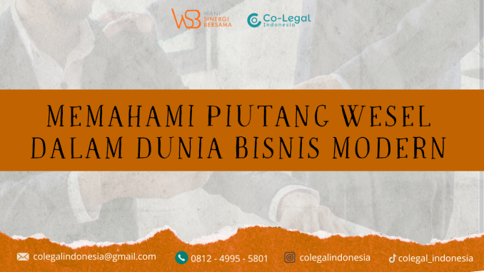 memhami piutang wesel