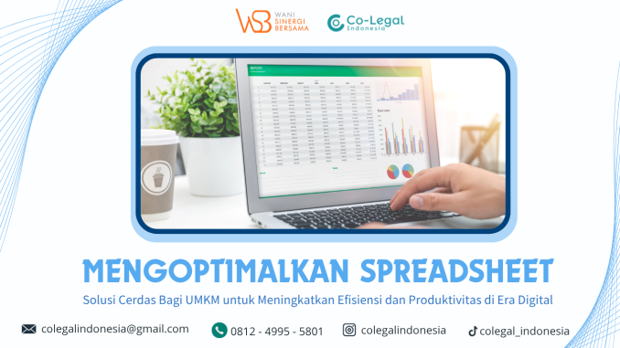 mengoptimalkan spreadsheet