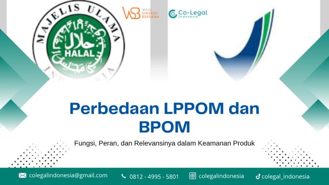 perbedaan lppom dan bpom