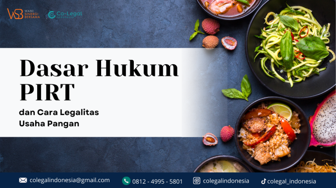 dasar hukum pirt