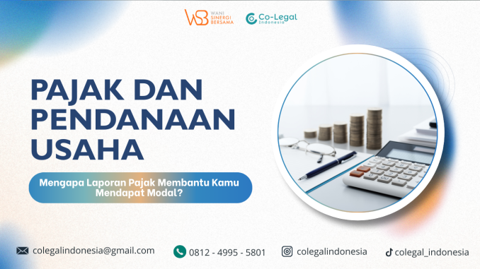 pajak dan pendanaan