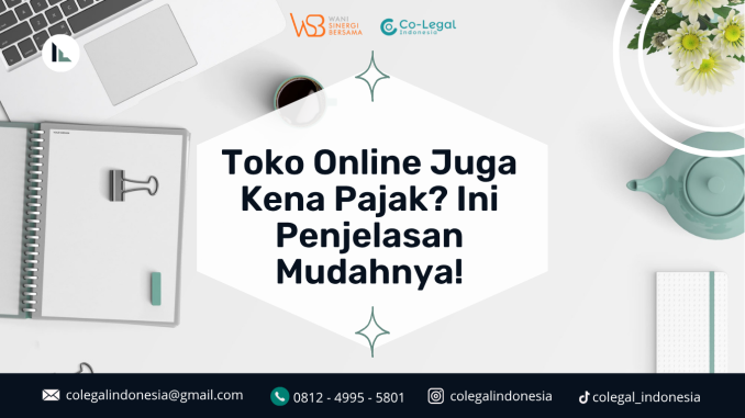 toko online juga kena pajak