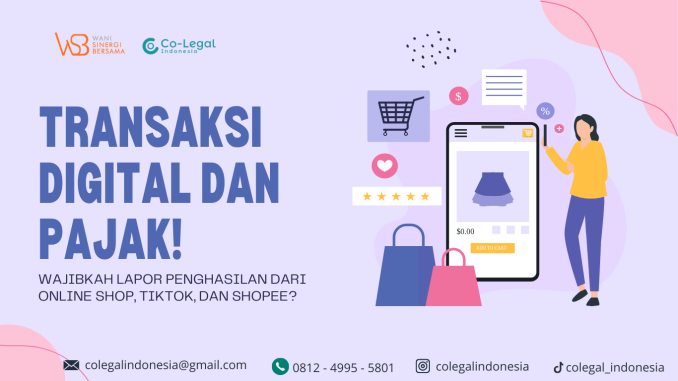 transaksi digital dan pajak